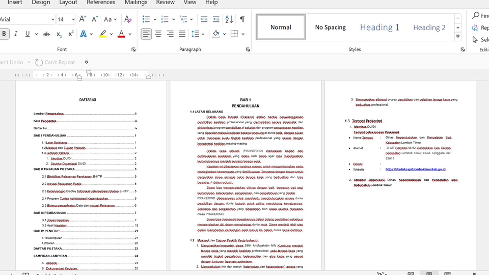 penulisan dan pegeditan microsoft word, excel, power point