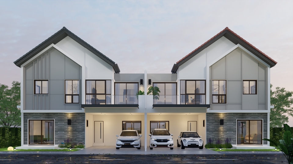 3D Perspective - รับขึ้นโมเดล 3D สถาปัตยกรรม / เขียนแบบ / Render ทัศนียภาพภายนอกหรือภายใน/อื่นๆ - 1