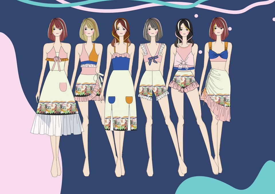 Gambar dan Ilustrasi - Fashion Illustration & Technical Drawing - 5
