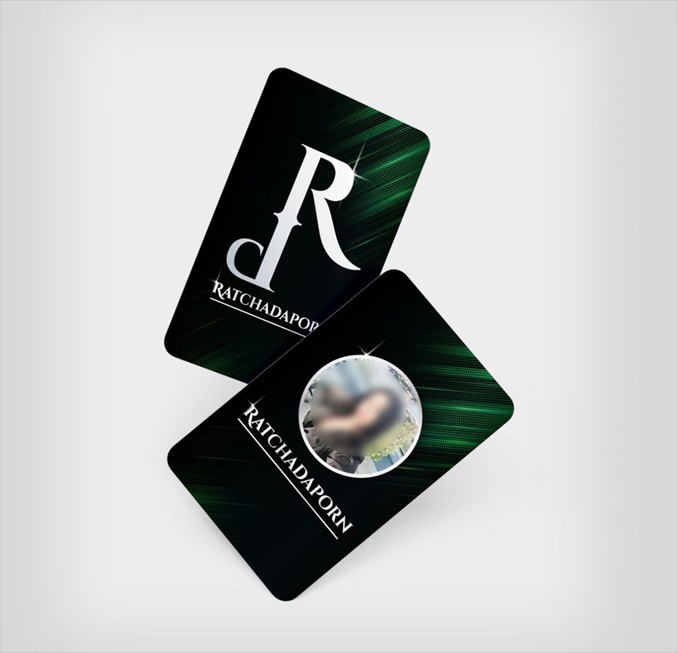 สื่อสิ่งพิมพ์และนามบัตร - ออกแบบรูปสกรีนบัตร NFC Card นามบัตรดิจิตัล - 12