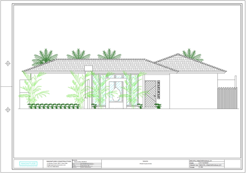 CAD Drawing - Gambar AutoCAD 2D ,Satu Hari Jadi, (Drafter), IMB/PBG - 13