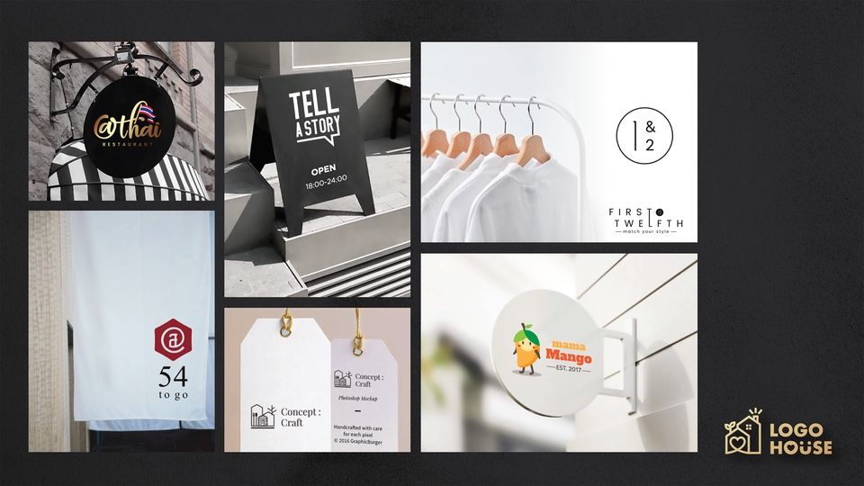 Logo - LOGO HOUSE บ้านหลังใหญ่ของโลโก้คุณภาพ - 14
