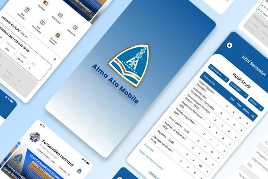 Desain tampilan UI/UX untuk Aplikasi Mobile , Landing Page Website