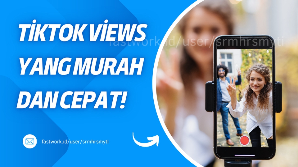 Jasa Like & Tambah Follower Tiktok Aktif & Permanen - Jasa TikTok Views - Murah & Berkualitas