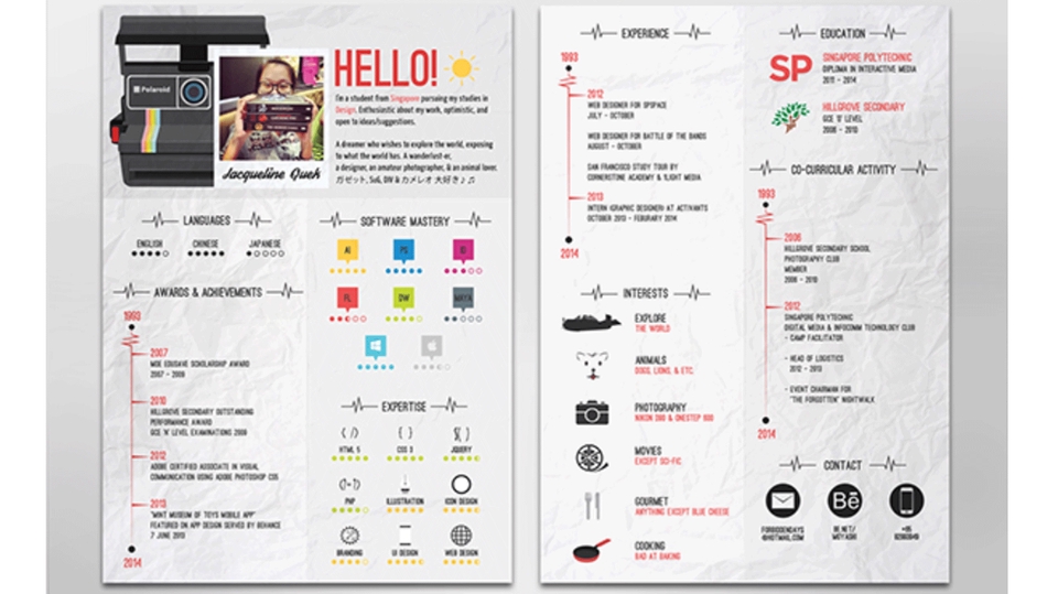 Portfolio & Resume - Desain Curiculum Vitae Premium - 1