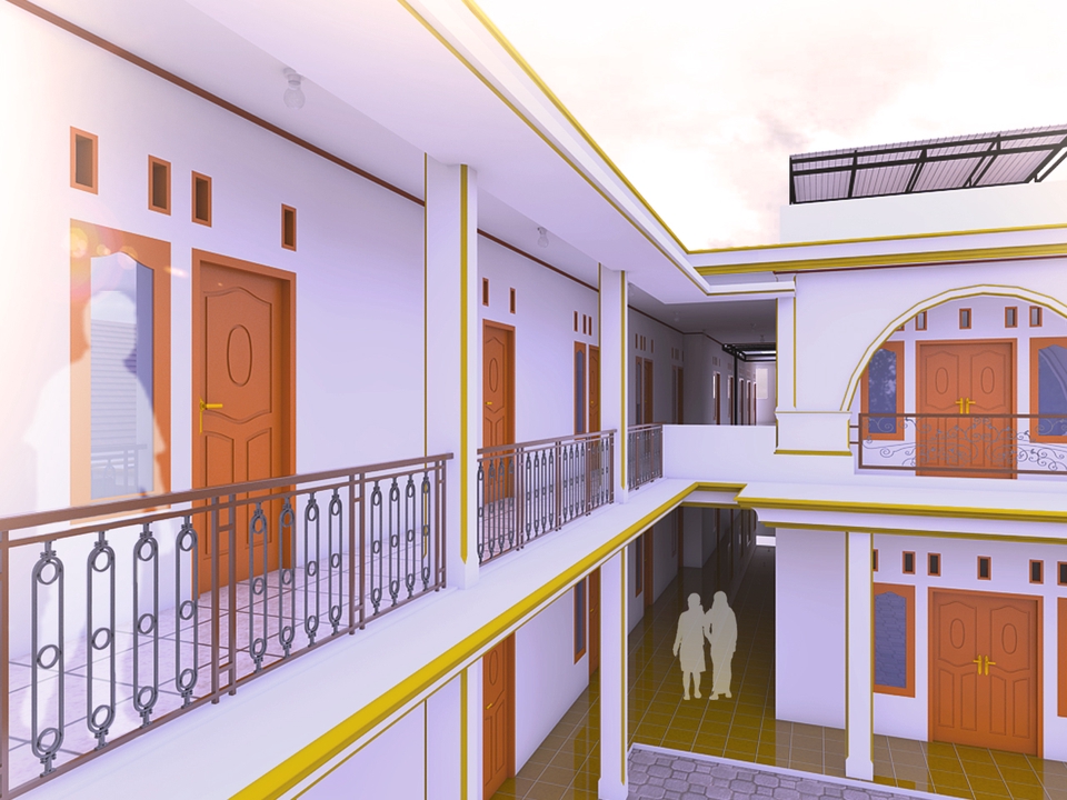 3D & Perspektif - DESAIN RUMAH, KAFE, KANTOR DAN LAINNYA. JASA HARGA MURAH - 8