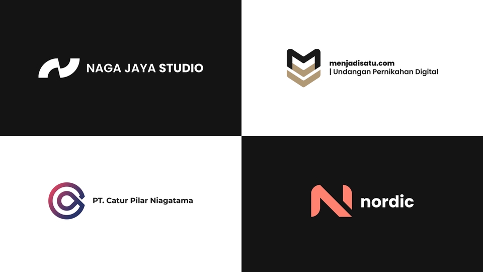 Logo - Desain Logo Perusahaan Professional Modern (FREE BRAND GUIDELINE) - 4