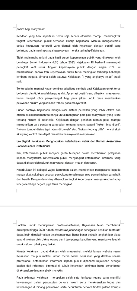 Penulisan Konten - Jasa menulis pop artikel, marketing artikel, bisnis artikel, esai dan karya tulis lainnya - 13