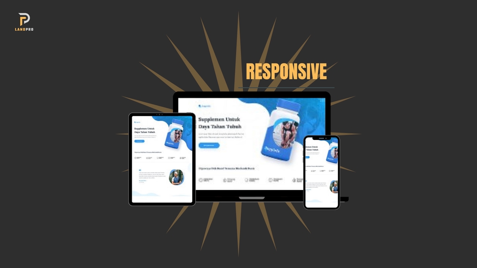 Web Development - Jasa pembuatan landing page berkonversi tinggi untuk pemasaran produk, jasa dan produk digital - 3