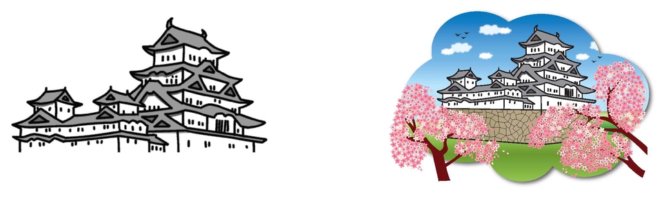 แปลงไฟล์ jpg เป็น vector เปลี่ยนภาพเป็นเวกเตอร์ ดราฟรูป ai ภาพประกอบเวกเตอร์