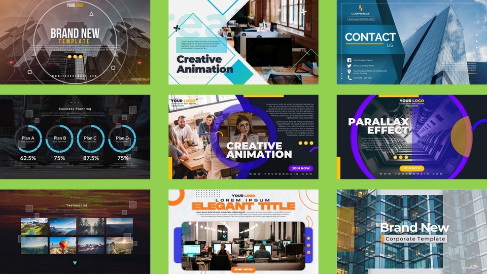 Pembuatan presentasi modern hingga menjadi video yang menarik  
