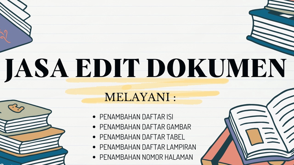 Jasa Pengetikan Online Cepat dan Akurat - JASA EDIT DOKUMEN (DOCUMENT EDITING SERVICES)