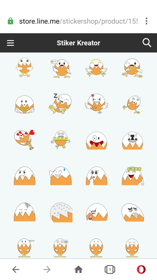 Stiker LINE - GAMBAR VARIASI STICKER EMOJI DLL - 3