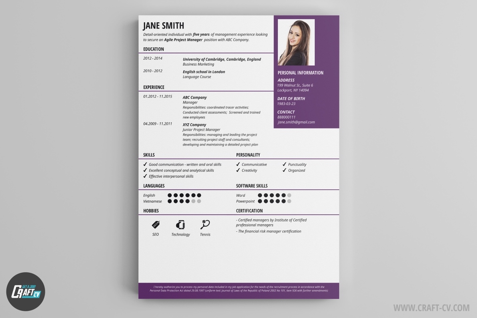 Portfolio & Resume - Get Your Interesting CV Here ! - 3