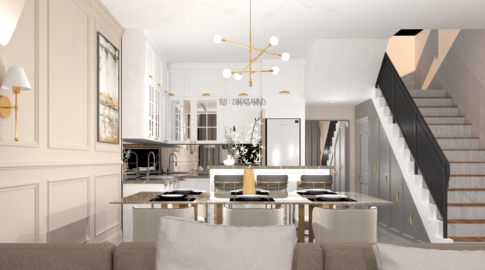 3D & Perspektif - Render 3D Perspektif Interior & Exterior murah - 4