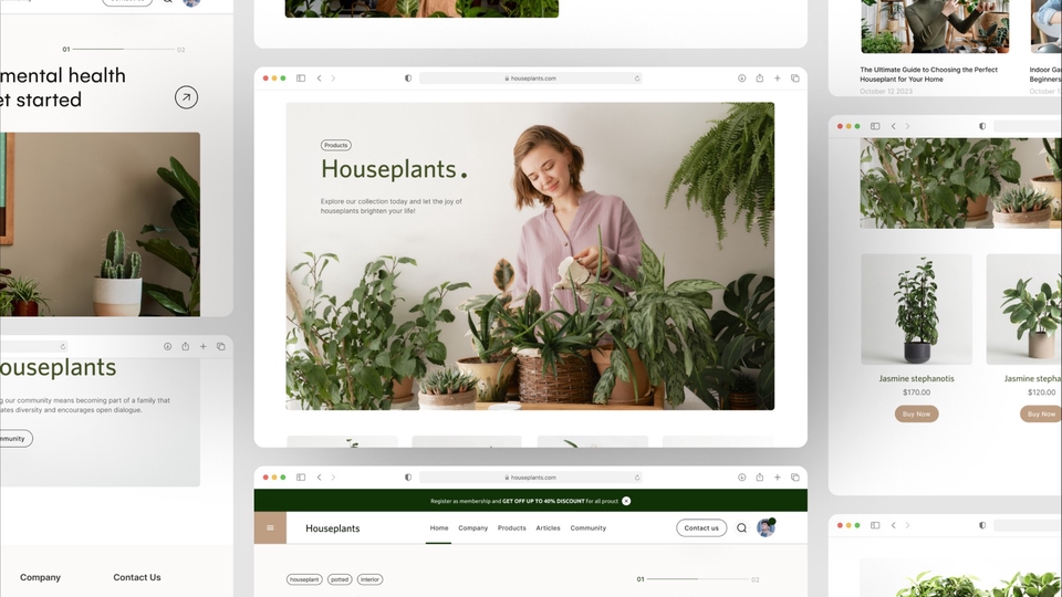 UI/UX Web Responsif Desain