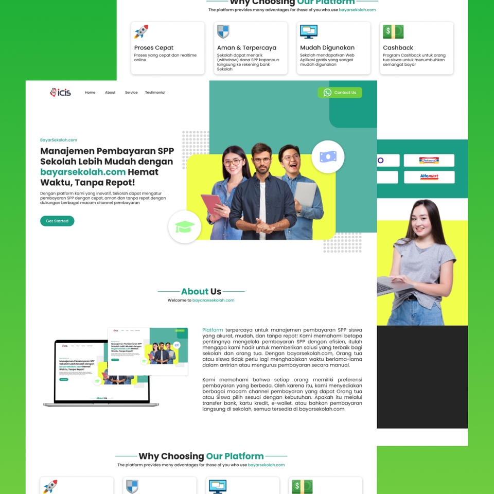 Desain Web - UI/UX Desain Website Company Profile dan Landing Page - 22