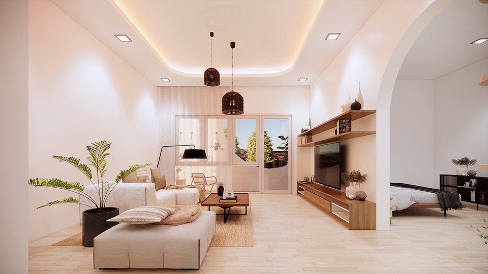 3D Perspective - รับทำภาพ Presentation 3D Perspective งานภายในและภายนอก - 6