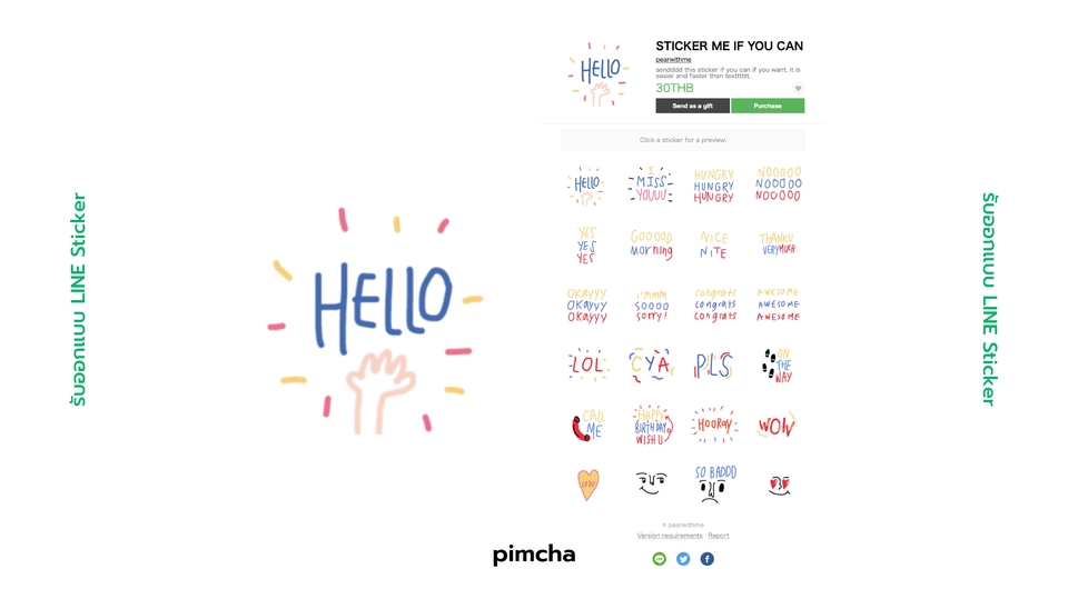 ออกแบบ LINE Sticker - รับออกแบบสติ๊กเกอร์ไลน์จากรูปวาด และรูปถ่าย ราคาน่ารัก - 3