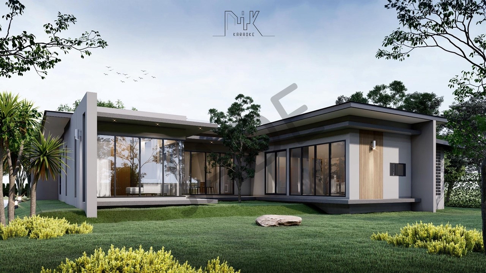 ออกแบบตกแต่งภายในและภายนอก - ออกแบบ perspective ภายนอก/ภายใน - 4
