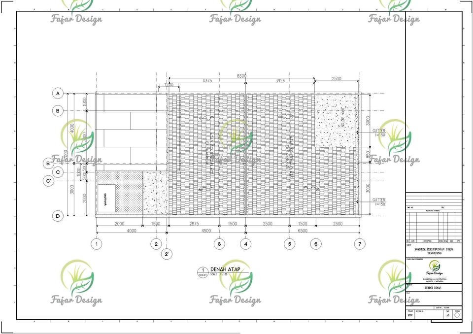 CAD Drawing - Desain Bangunan Atau Gambar Kerja Dalam Bentuk 2D - 6