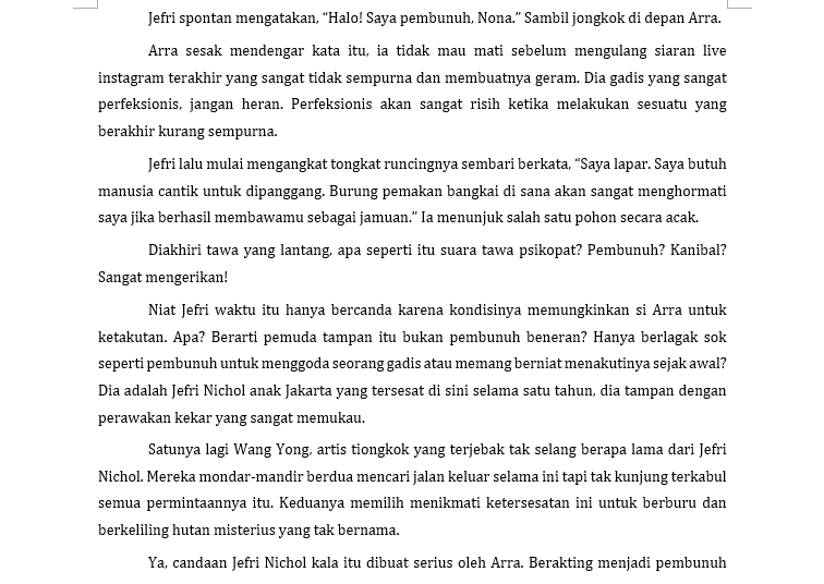 Penulisan Konten - Penulisan Cerita Fiksi, Cerita Pendek/Cerpen, Novel, dll Berbagai Genre. Jasa Tulis, Ghost Writer - 6