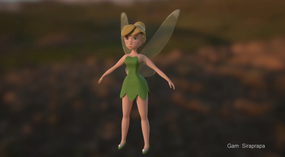 ทำโมเดล 3D - Low Polygon 3D Model - 7