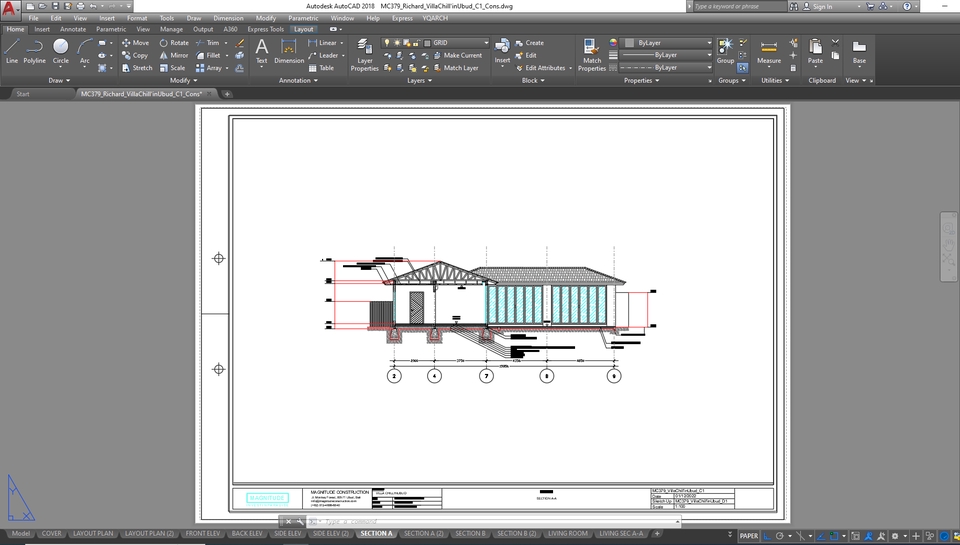 CAD Drawing - Jasa Gambar Autocad 2D & Drafter & IMB/PBG - 24