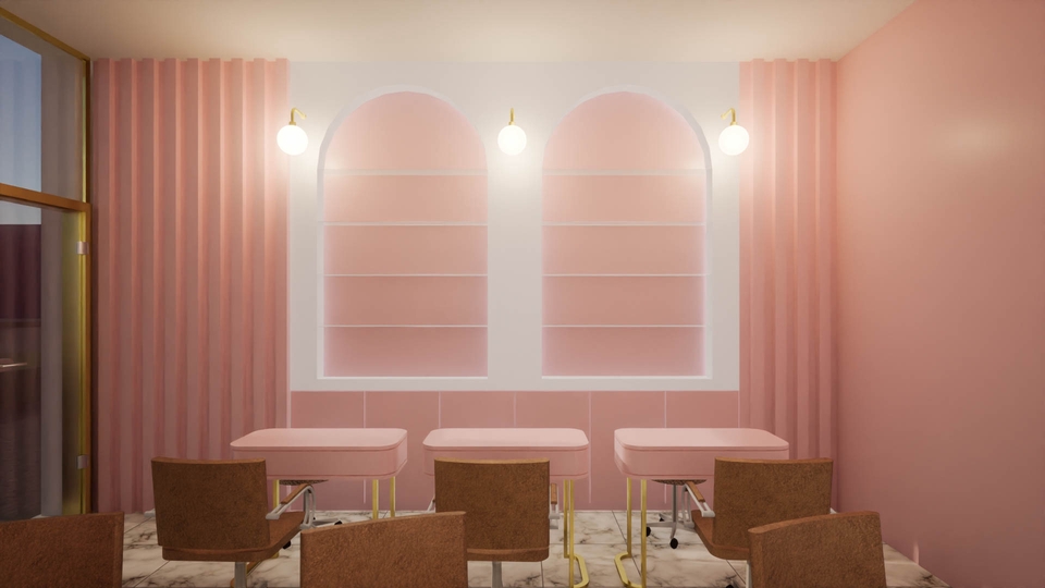 3D & Perspektif - Desain Interior Modern Minimalist - 8