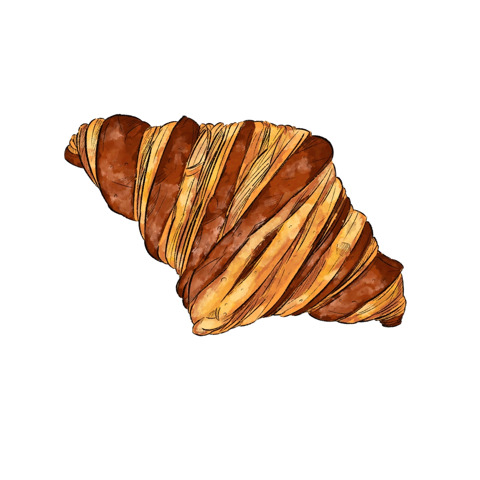 Gambar dan Ilustrasi - Ilustrasi produk makanan style manga - 7