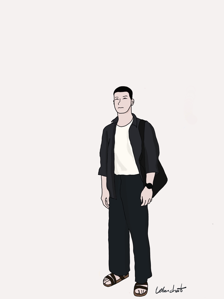 วาดภาพการ์ตูน - Minimal art style - 3