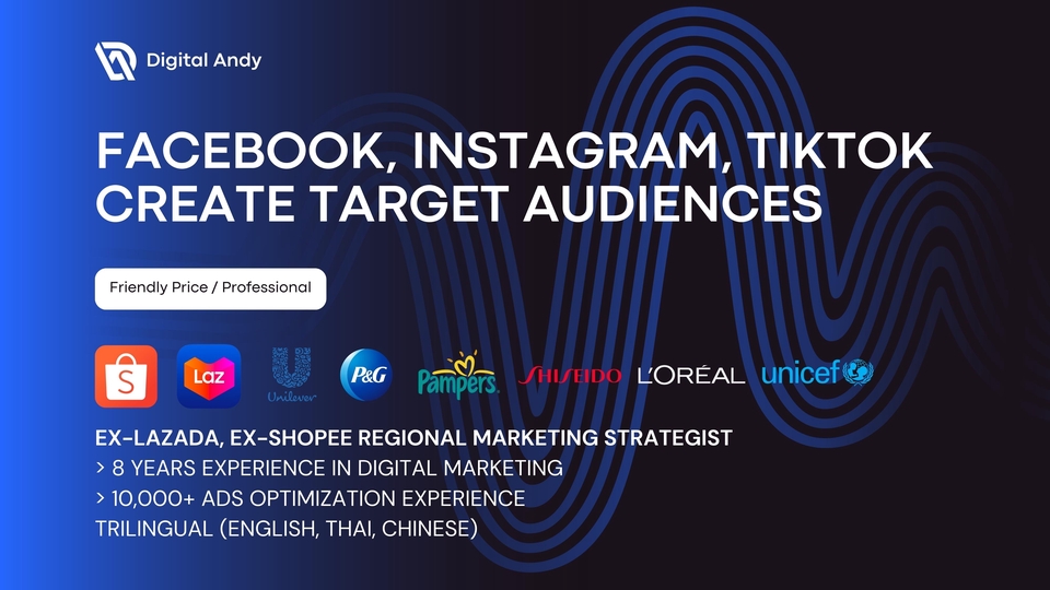 โปรโมทเพจ / เว็บ - Create Target Audiences on Facebook, Instagram Ads | ตั้งกลุ่มเป้าหมายเพิ่มยอดขายบน FB / IG - 1