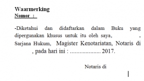 Hukum - Jasa Waarmerking Dokumen - 1