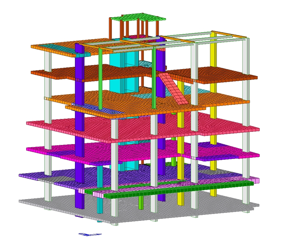 เขียนแบบวิศวกรรมและออกแบบโครงสร้าง - รับบริการให้คำปรึกษา ออกแบบ งานทางด้านวิศวกรรมโครงสร้าง และงานระบบ - 14