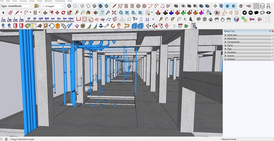 เขียนแบบวิศวกรรมและออกแบบโครงสร้าง - 3D แบบโครงสร้างและแบบสถาปัตย์สำหรับงานก่อสร้าง - 18