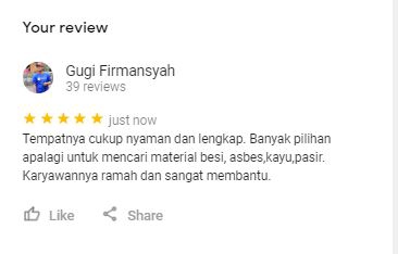 Memberi Review - Jasa Review Google Business Terpercaya, 1 Hari Jadi Untuk 10 Review. - 5