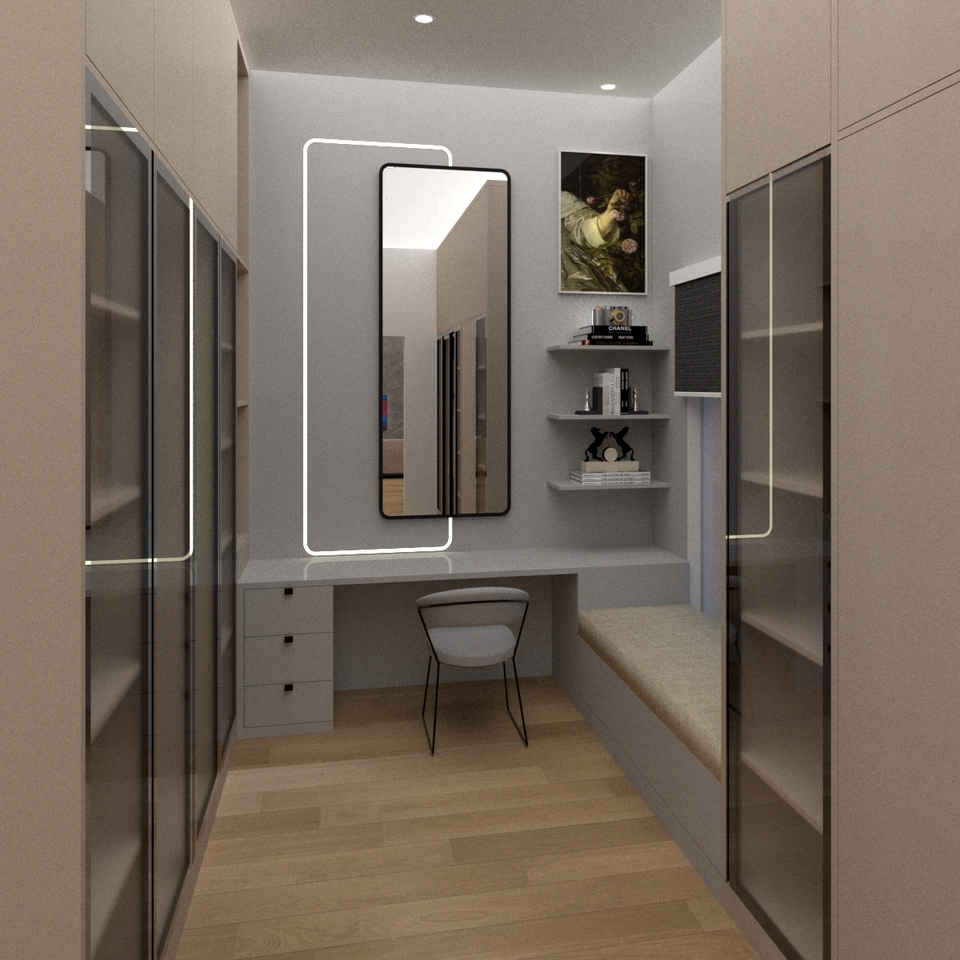 Jasa desain interior rumah minimalis dengan desain dapur dan ruang makan modern