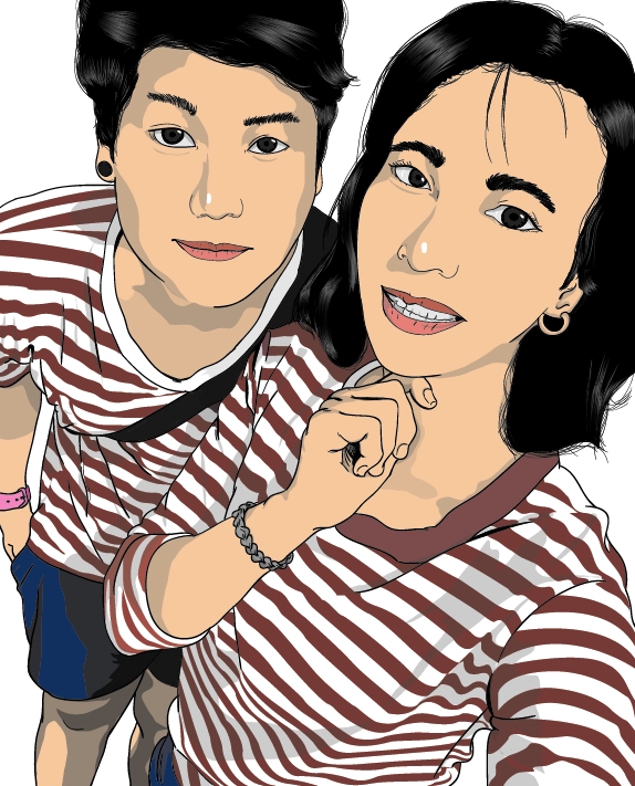 เปลี่ยนรูปเป็นเวกเตอร์ - ดราฟ/วาดภาพเวกเตอร์ (ai) คน สัตว์ สิ่งของ พื้นหลัง ภาพประกอบ โลโก้ - 14