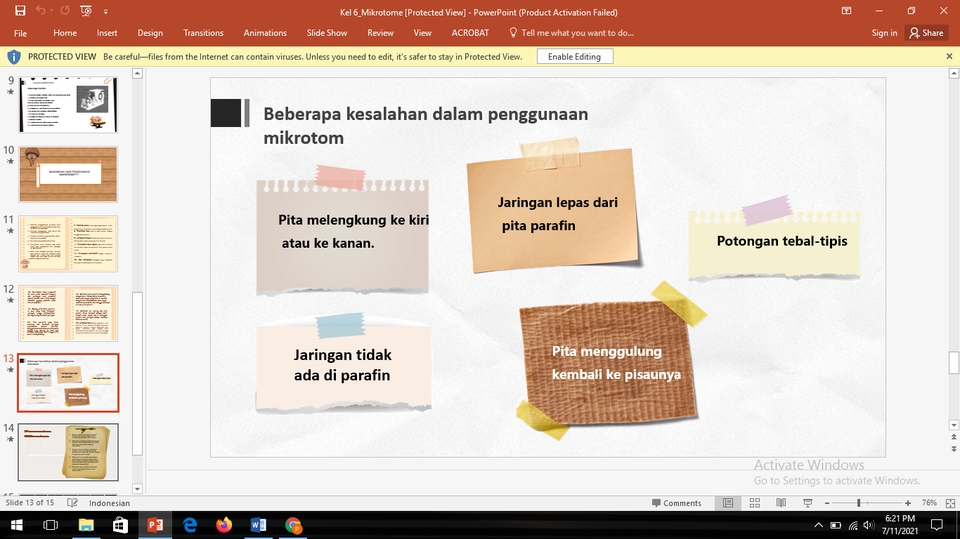 Presentasi - Desain PowerPoint Presentasi Menarik & Sederhana - 9