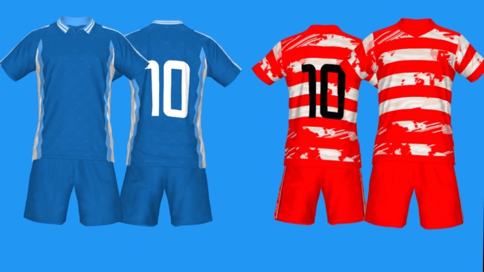 Jasa Desain Berbagai Jersey (Futsal / Bola, Basket, Sepeda, dll) - Desain Jersey Sepak bola dan futsal