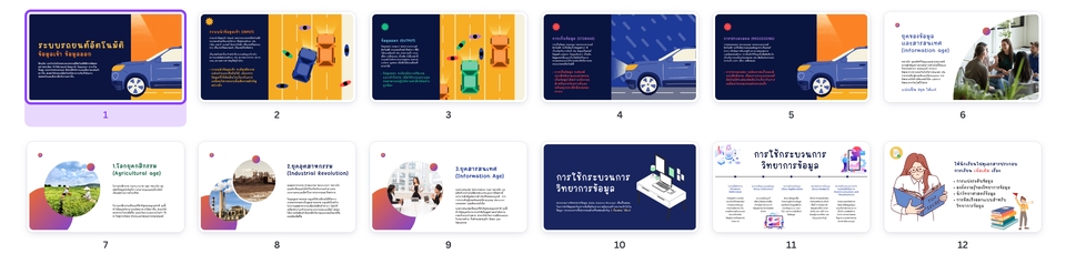 Presentation - Presentaton งานนำเสนอสำหรับการนำไปสอนหนังสือ - 11