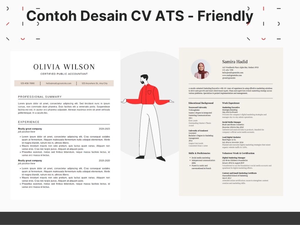 Portfolio & Resume - Konsultasi CV/Resume, desain CV/Resume, dan desain Portofolio kerja. - 7