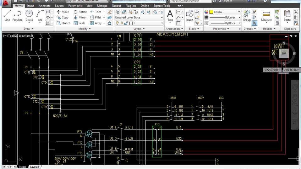 CAD Drawing - Jasa Electrical Drafter Pro, selesai 3 hari. - 2