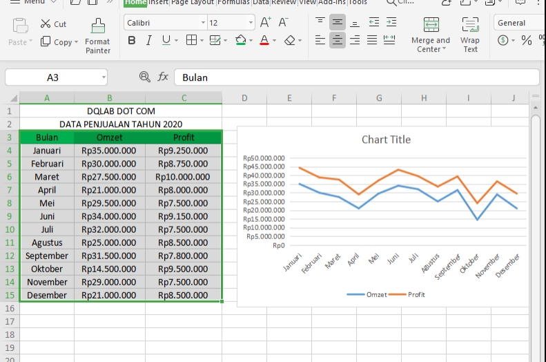 Analisis Data - PENGOLAHAN DATA SPREADSHEET/EXCEL - 3