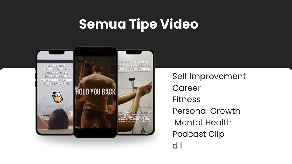 Content Creator - Saya akan membuat video motivasi yang menarik untuk Instagram Reels, Shorts dan TikTok - 2