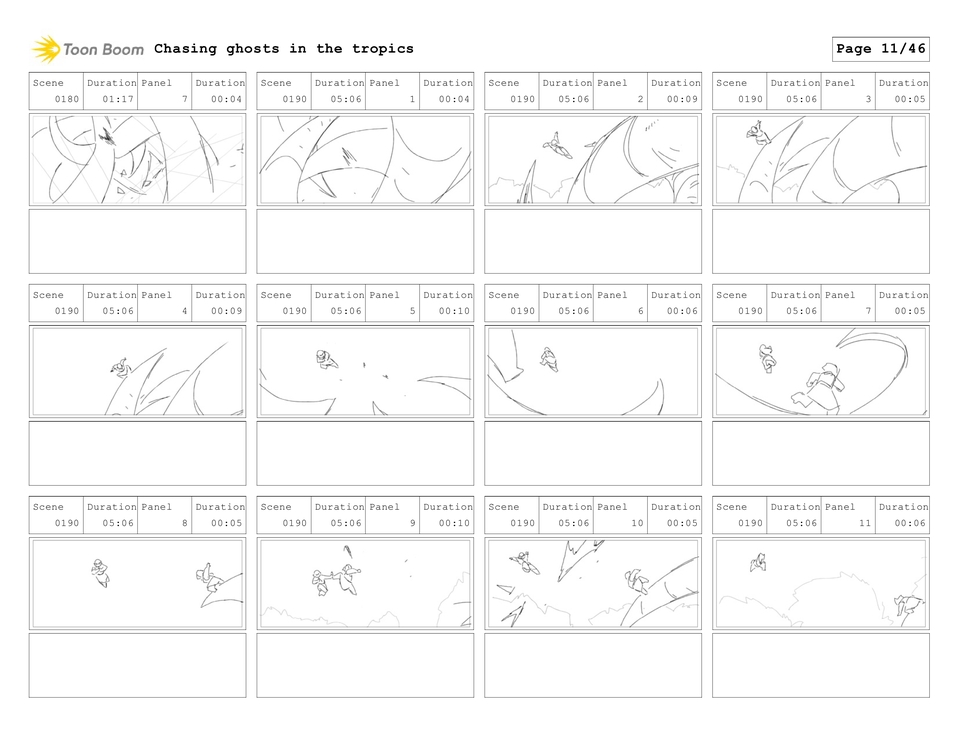 วาด/ออกแบบสตอรี่บอร์ด - รับวาด Storyboard/ Beatboard/ Animation/ Movie - 13