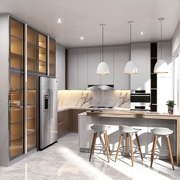 3D & Perspektif - Desain Interior Residential, Office & Comercial Space - 21