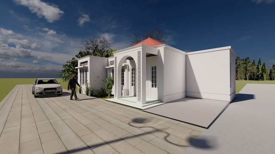 CAD Drawing - DESAIN RUMAH 2D & 3D MURAH BERKUALITAS - 3