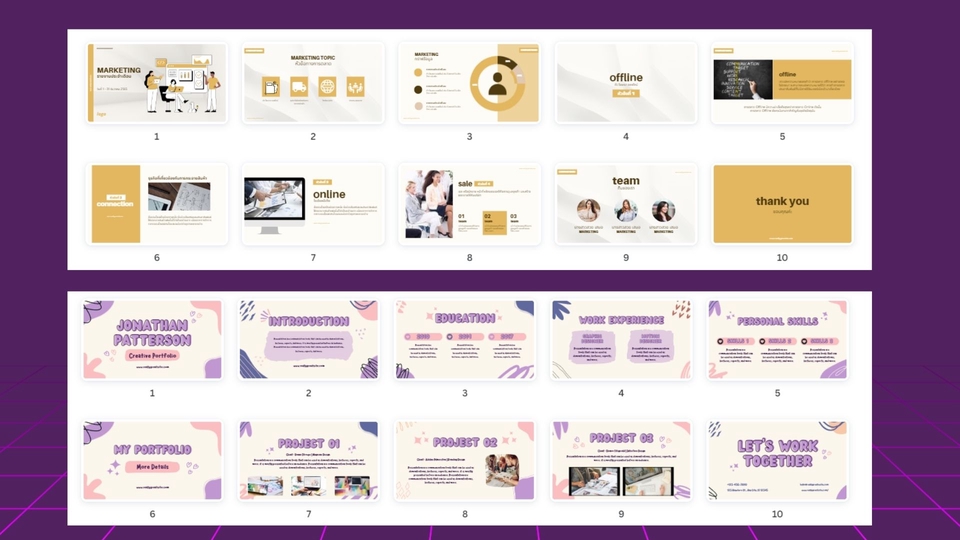 Presentation - งานเร่ง 🔥 รับทำ Presentation จาก Canva และ PowerPoint - 12