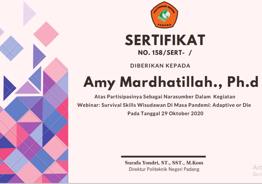 Pengetikan Umum - Desain Sertifikat, Spanduk, Poster Acara - 4
